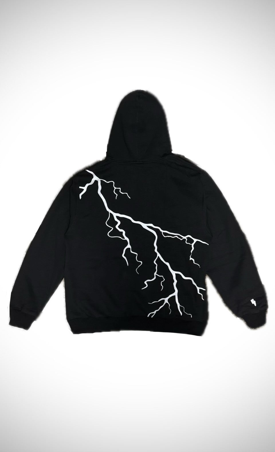 RS STUDIO BLACK & WHITE LIGHTNING HOODIE