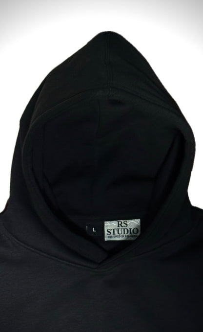 RS STUDIO BLACK & WHITE LIGHTNING HOODIE